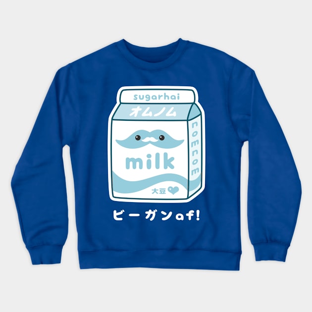Vegan Soy Milk Crewneck Sweatshirt by sugarhai